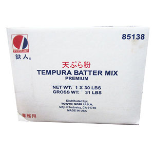 85138Tetsujin-Tempura Batter Mix 30LB/CS
