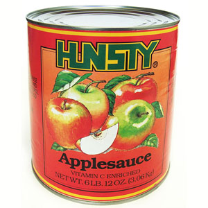 (Hunsty) Apple Sauce (6X100oz)