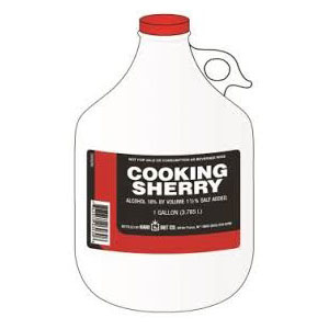 (KariOut) Cooking Sherry ( RED) -4X1GL