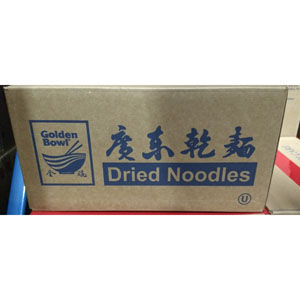 (GoldenBowl) *Small* Dry Noodle-30LB (Red Tape)