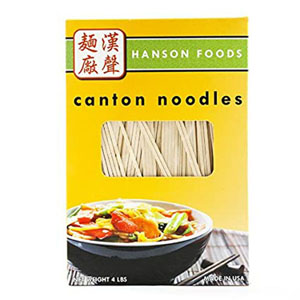 Hanson- Medium Canton Noodle 40LB
