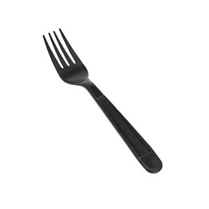 (E183001/179001) Plastic Black Fork -1000PC