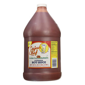 CajunChef- Louisiana Hot Sauce 4X1GL-