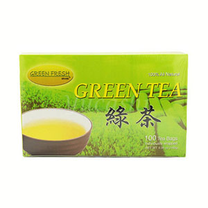 **PK** ( CJ/ GreenFresh) Green Tea (100pk/Box)