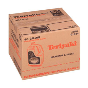 (Kikkoman) Teriyaki Sauce/ Marinade & Sauce-4X1GL