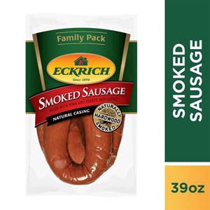 (Eckrich-30044) Smoked Sausage (8X39oz/Cs)