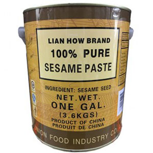 Lian How Brand- 100% Pure Sesame Paste