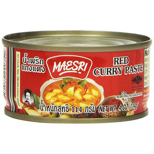 Maesri- Red Curry Paste  CS