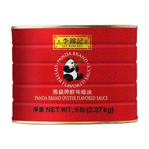 (LKK-*Panda*) Oyster Sauce ( RED )-6X5LB