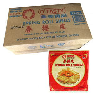(O`Tasty-22101) Spring Roll Shells